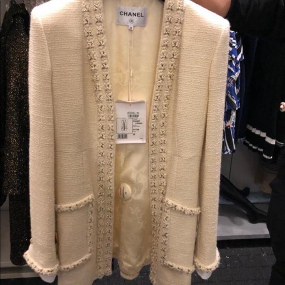 Classic Cream Chanel Jacket